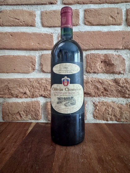 Château Champion Saint-émilion Grand Cru 2001